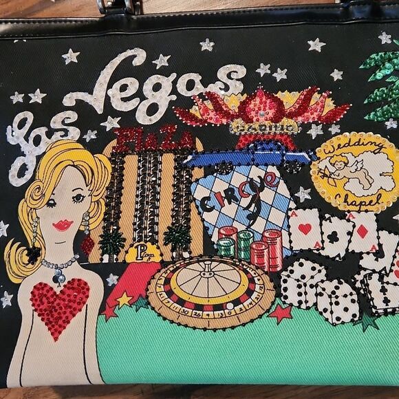 5/$15, Las Vegas vintage handbag or  tote bag - Picture 2 of 7